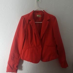 Ashley red blazer jacket